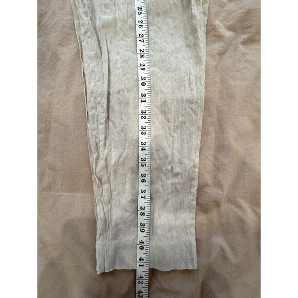 Jonathan Simkhai Light Beige Linen Cargo Sz 6 Bridgerton Coquette Lagenlook - Picture 9 of 9